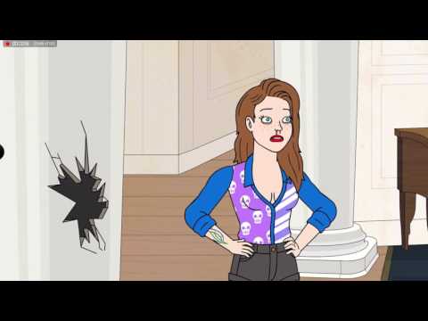 Bo jack horseman S3 Ep11 Sarah lynns house 'nope thats dry wall'