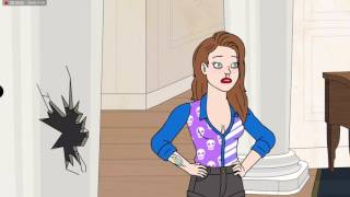 Bo jack horseman S3 Ep11 Sarah lynns house &#39;nope thats dry wall&#39;