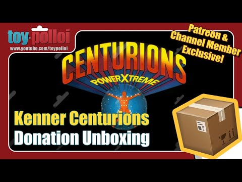 Kenner Centurions Donation unboxing - Exclusive - Toy Polloi