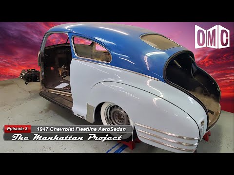 The Manhattan Project: Episode 3. 4-link install & sectioning the frame to lay on the rocker panel.
