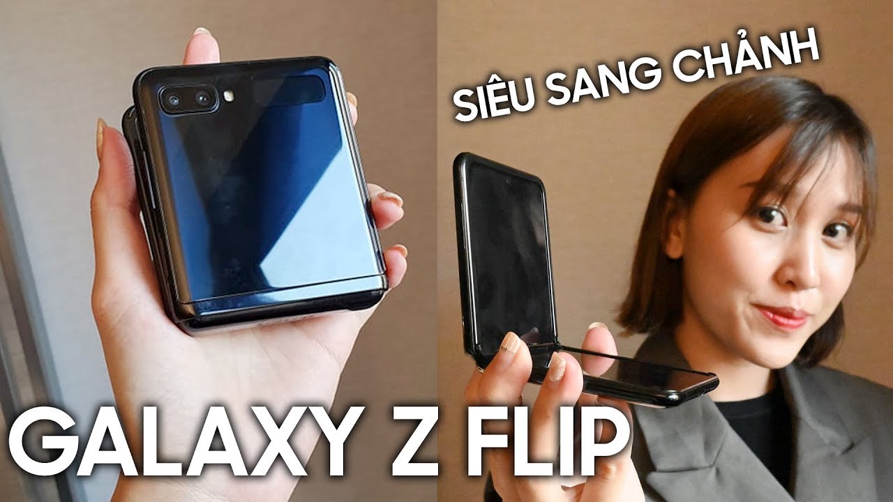 Trên tay Galaxy Z Flip tại Mỹ : Smartphone gập dọc siêu lạ, giá khủng 1.380 USD
