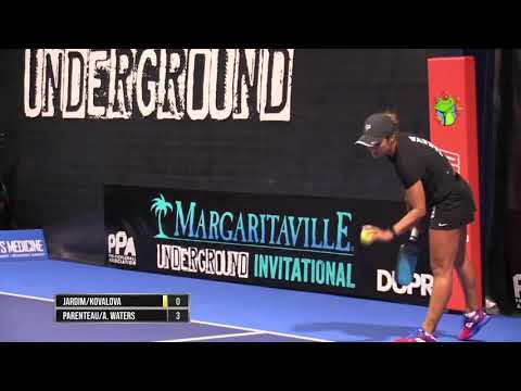 A.Waters/Parenteau Vs Jardim/Kovalova - PPA Underground Game 1