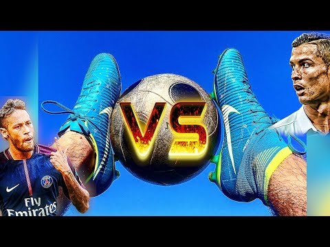 Neymar VS Ronaldo - Boot Battle: Nike Mercurial Vapor 11 "Written in The Stars" VS Superfly 5 Test