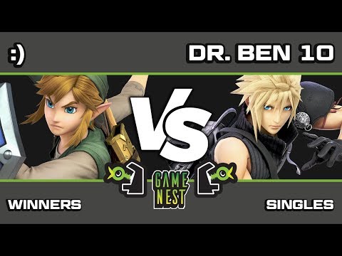 Game Nest Smash It Up: :) (Link) vs Dr. Ben10 (Cloud) Winners Round 1 [Offstream]