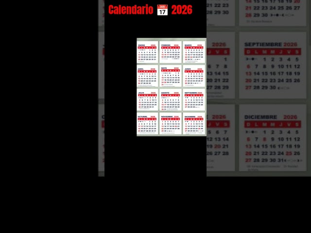 Vídeo relacionado con Finocam - Calendario de Pared Números Grandes 2026 Mes Vista Enero - Diciembre (12 meses) | Calendario 2026 | Planificador mensual Color - Español