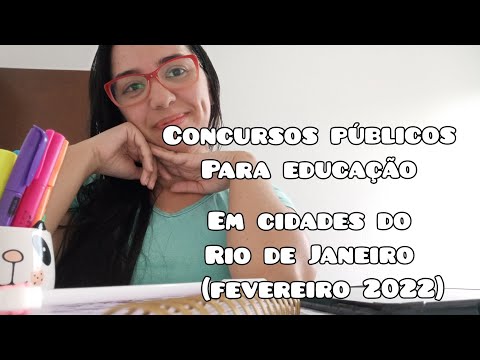 Concursos com edital e inscrições abertas para professor | Nilópoles, Queimados, Casimiro |RJ 2022