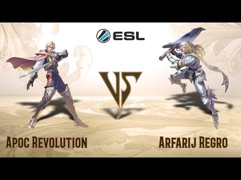 Apoc Revolution (Raphael) VS Arfarij Regro (Siegfried) - ESL (PS4) Open Cup #1 (Europe)
