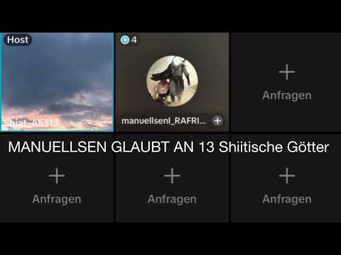 MANUELLSEN glaubt an 13 Götter?