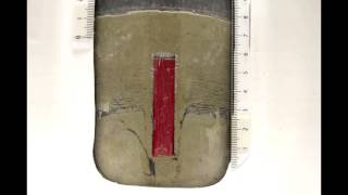 Frost action of wood pile in frost-susceptible silty soil