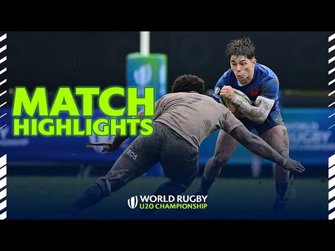 TITANS COLLIDE! | France v New Zealand Highlights | World Rugby U20 Championship