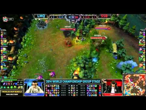 LMQ Xiaoweixiao Orianna VS SSB Dade Kassadin Highlights   S4 World Group