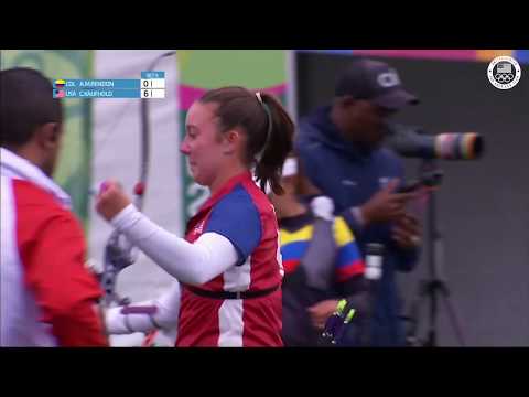 Casey Kaufhold Shoots for Bronze in Women's Archery | Pan American Games Lima 2019