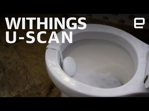 Withings U-Scan hands-on at CES 2023: The hardware sits in your toilet, analyzing your pee