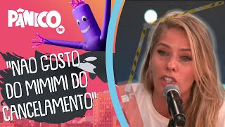 Adriane Galisteu comenta sobre imunidade à cultura do cancelamento