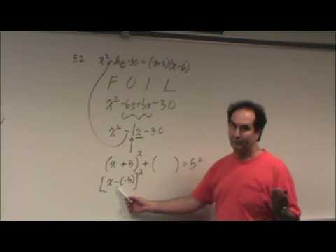 Explanation of Q 52 Math Handout