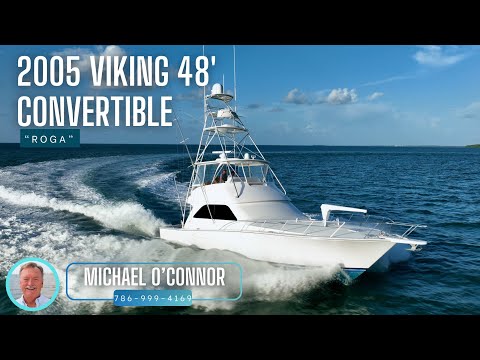 2005 Viking 48 Convertible Video