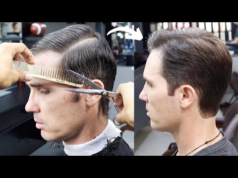 HOW TO DO A Scissor Cut With A Straight Comb | Tutorial with Farley Santiago