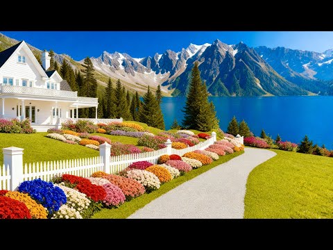 Top 7 Swiss Hidden Gems in the Alps + Relaxing Music , 4K , Part 2 