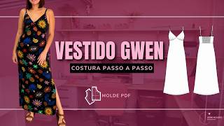 Vídeo de VESTIDO GWEN - MOLDE EM PDF