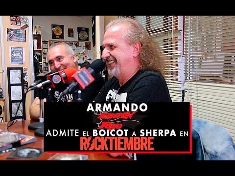 Armando (Barón Rojo) admite el boicot a Sherpa en Rocktiembre