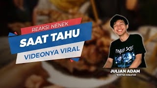 Respons Nenek Energik saat Tahu Video Joget TikTok Bersama Cucunya Viral di Media Sosial