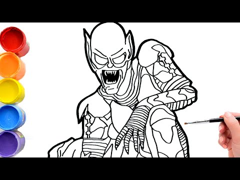 🔴🔴How To Draw Green Goblin - Spider Man No Way Home