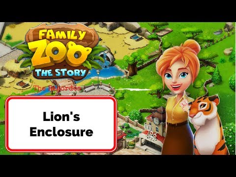 Family Zoo Lion's Enclosure Complete
