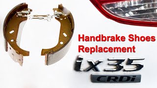 "Hyundai ix35 Handbrake Repair: Step-by-Step Guide to Shoe Replacement for efficient Braking!"