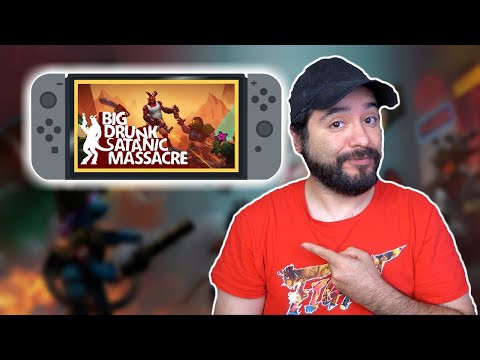 Is Big Drunk Satanic Massacre the CRAZIEST Game on Switch?!