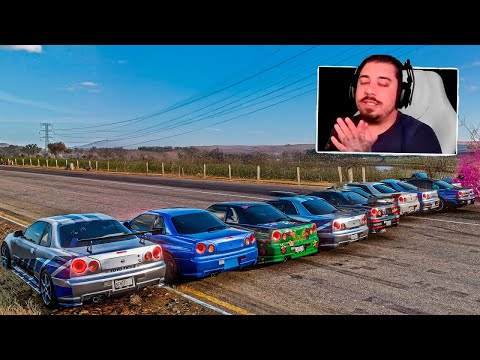 STREET RACING ON THE HIGHWAY ONLY COUNTS WITH A NISSAN GT-R R34 - FORZA HORIZON 5