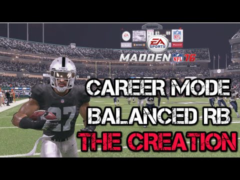 The Creation | Madden 16 Career Mode | Balanced Running Back | 1