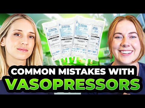 MISTAKES with Vasopressors | Understanding Epinephrine, Levophed, Vasopressin & More in 2023