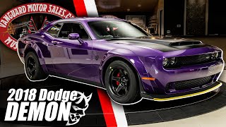 Video Thumbnail for 2018 Dodge Challenger SRT Demon