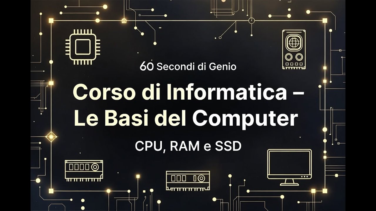 Corso Informatica #2 — CPU, RAM e SSD
