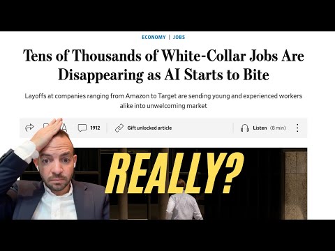 Is AI Really Replacing Thousands Of White Collar Jobs??