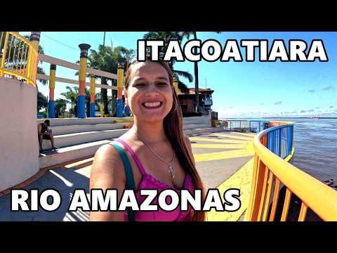 CONHECENDO ITACOATIARA, A FAMOSA TERRA DA PEDRA PINTADA NO AAMZONAS. #amazon #pesca #viagem #saude
