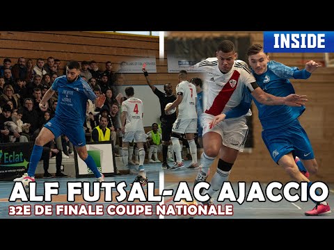 INSIDE: Match de coupe nationale contre une Ligue 1 / ALF Futsal - AC Ajaccio (32èmes)