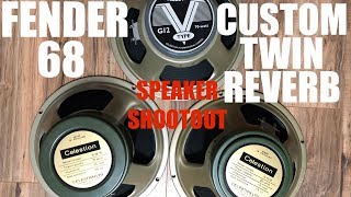 Video thumbnail for Fender 68 Custom Twin Reverb - Speaker Shootout by thejay (Big Battle Bear)