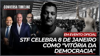 STF celebra 8 de Janeiro como "vitória da democracia" em evento oficial | Conversa Timeline 08/01/26