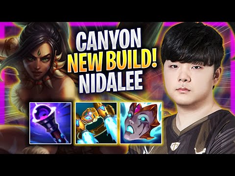 CANYON TRIES NEW NIDALEE BUILD! - GEN Canyon Plays Nidalee JUNGLE vs Jax! | Season 2024