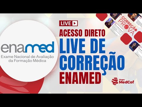 Gabarito ENAMED/ENARE 2026 R1 Acesso Direto - Residência Médica - Correção ENAMED/ENARE R1