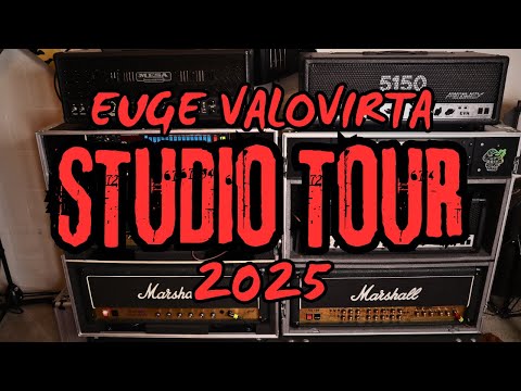 STUDIO TOUR 2025 | GUITARS, AMPS, CABINETS & GEAR IN GENERAL