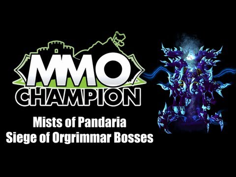 Patch 5.4 - Siege of Orgrimmar Bosses