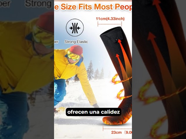 Vídeo relacionado con Calcetines térmicos de esquí FM London paquete de 4 para hombre y mujer - Ajuste ergonómico para máxima comodidad durante la actividad, 39-45