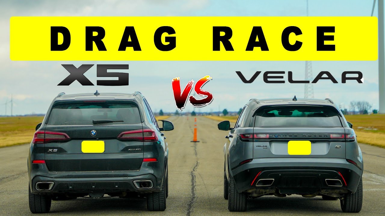 Range Rover Velar Racing Car Range Rover Velar Drag Races BMW X5, It’s Not Even Close - autoevolution