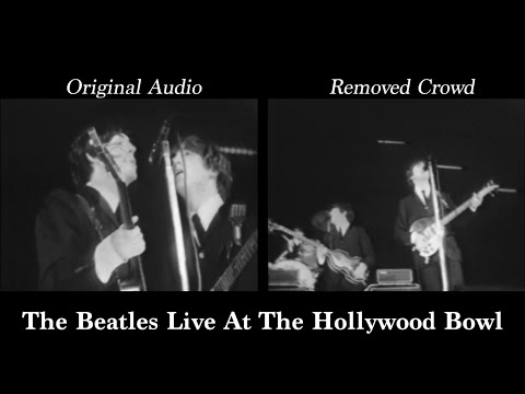 Using AI technology to remove crowd noise - The Beatles Live At The Hollywood Bowl