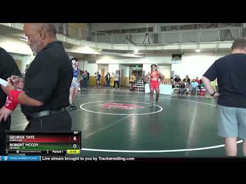 187 Lbs Quarterfinals (8 Team) - George Tate, Maryland Vs Robert McCoy, Georgia 98e4