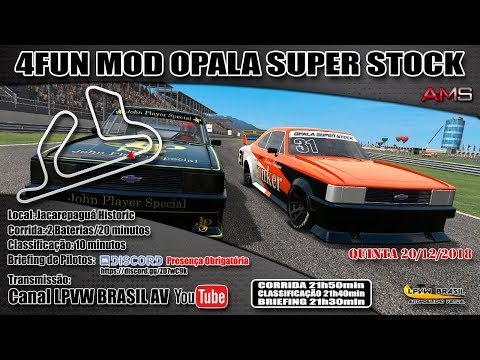 4FUN Mod Opala Super Stock – AMS – Jacarepaguá Historic-RJ