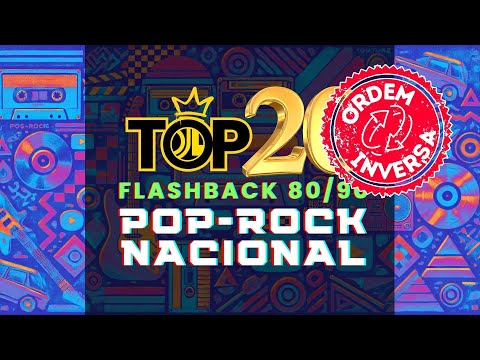 TOP 20 Pop Rock Nacional Anos 80 e 90 – Hits Que Marcaram Gerações (ORDEM INVERSA) l por DJ Laercio