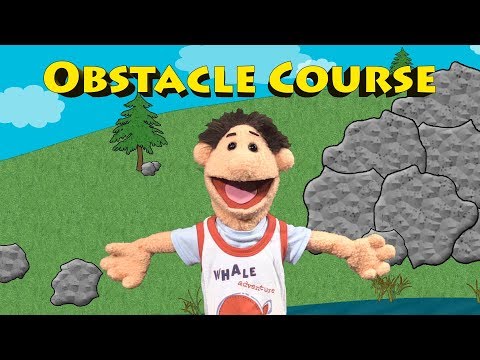 Obstacle Course - Timmy Uppet On The Kids Obstacle Course